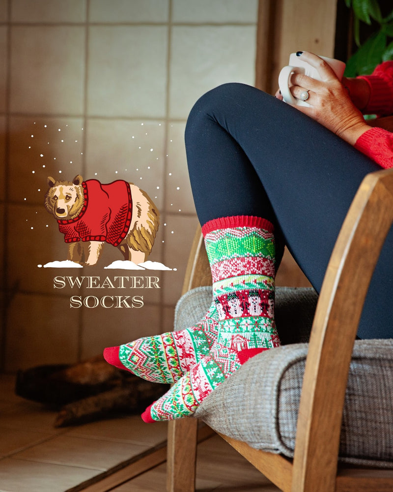 Tis the Season Sweater Sock