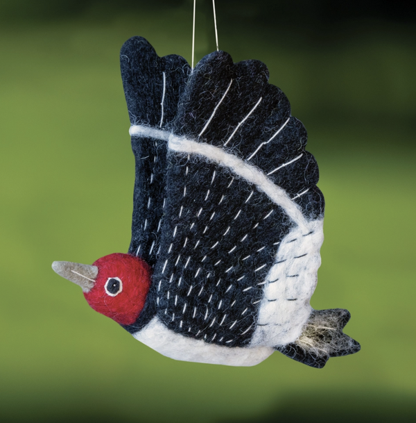 Red-Headed Woodpecker Ornament