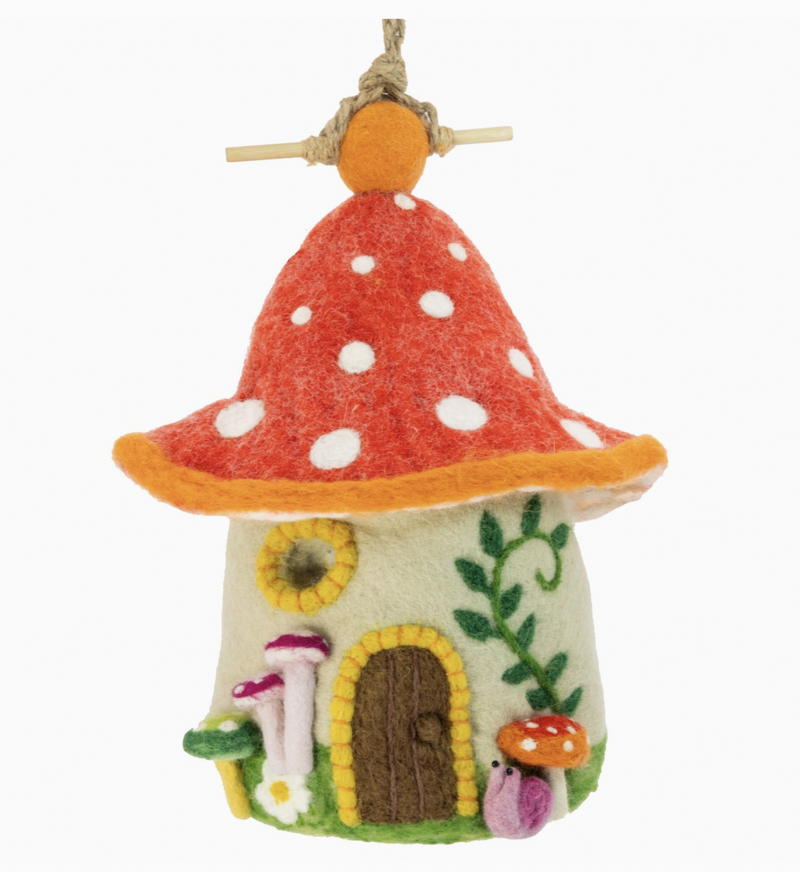 Fungi Forest Birdhouse