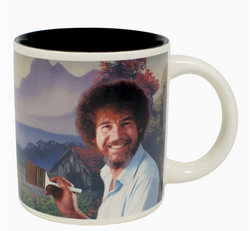 Bob Ross Portrait Mug