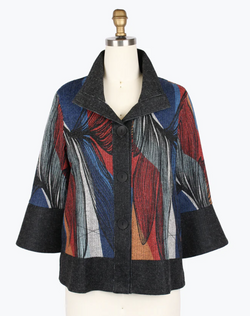 Petal Art Button Jacket