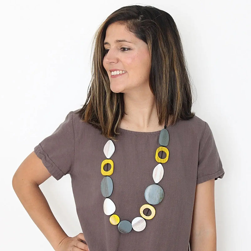 Yellow Sabine Necklace