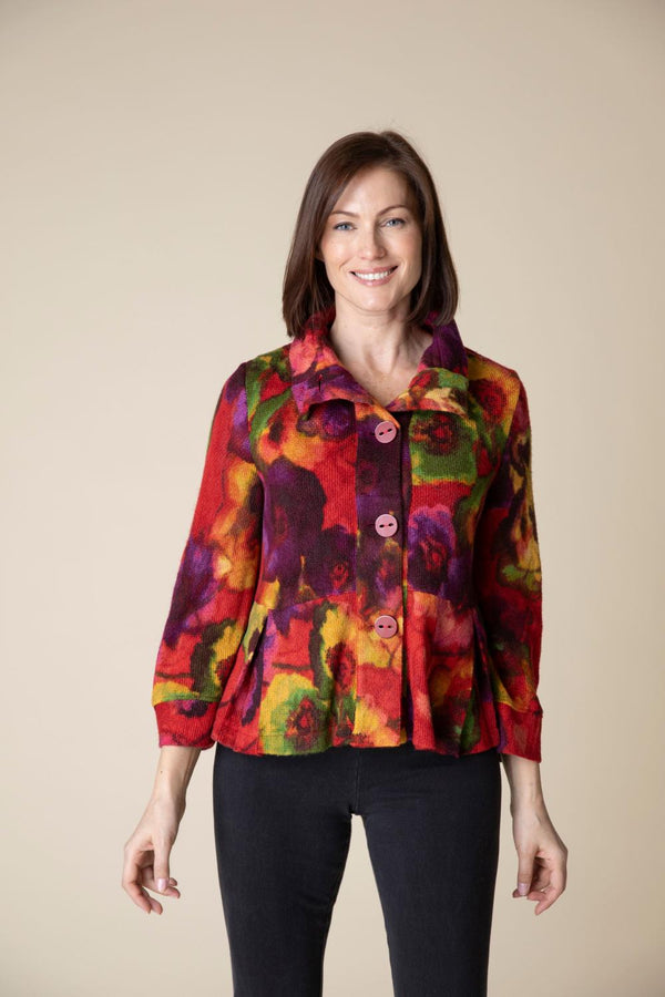 Apple Floral Retro Jacket