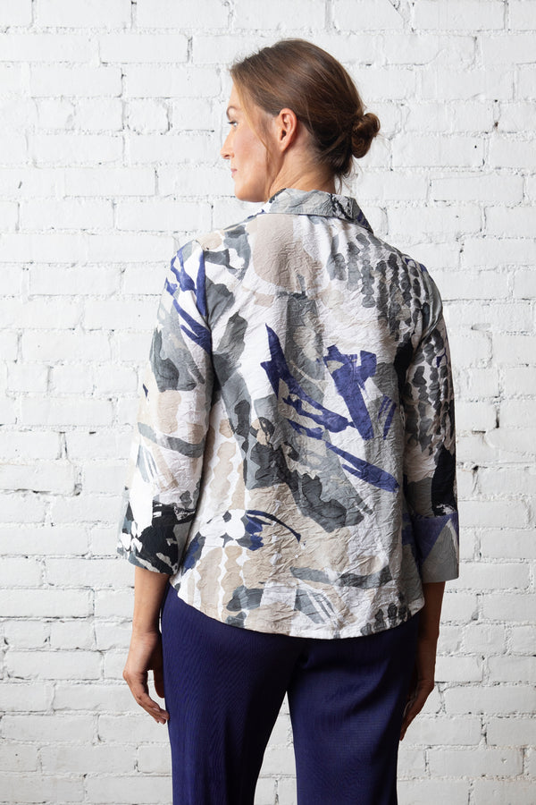 Dusk Watercolor Snap Shirt