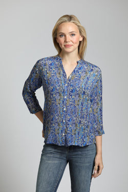 Royal Mediteranen Mandarin Shirt