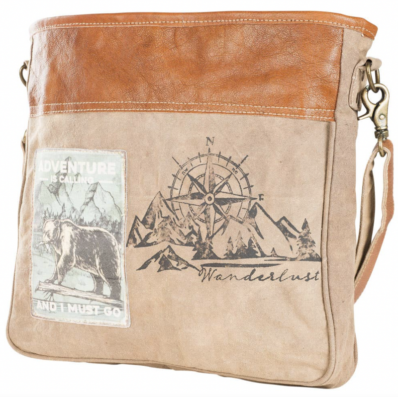 Adventure Calling Canvas Tote