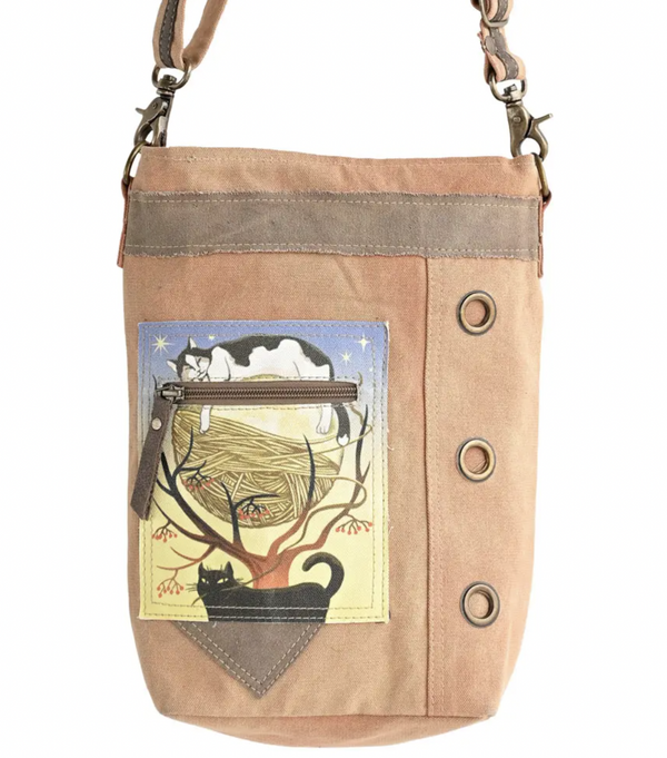 Cats Over the Moon Crossbody