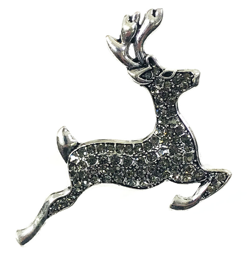 Reindeer Crystal Magentic Pin