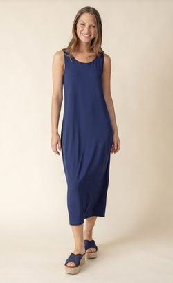 Simple Navy Dress