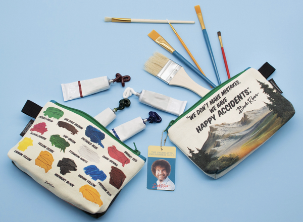 Bob Ross Zipper Bag