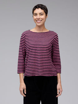 Rhubarb Stripe Top