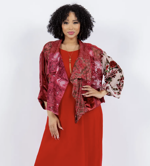 Berries Cropped Jacket