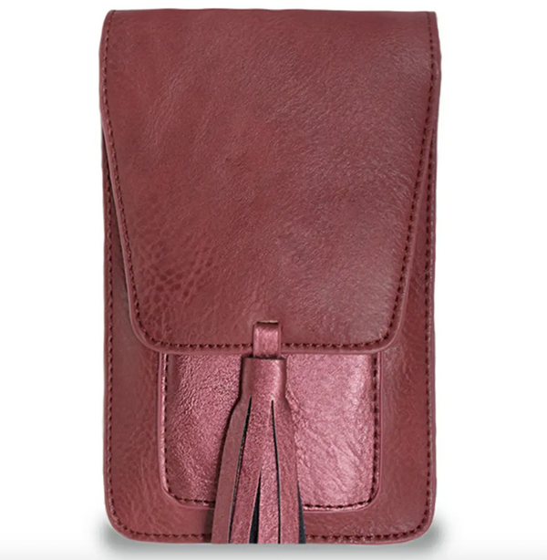 Red Harper Crossbody Bag