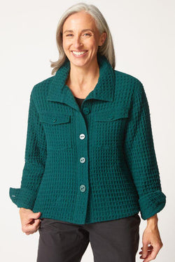 Juniper Button Waffle Jacket