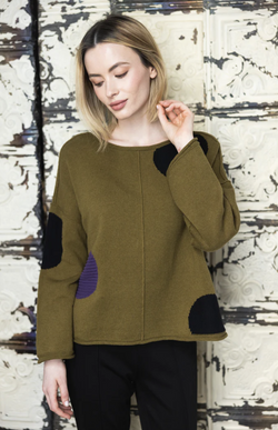 Moss Circle Sweater