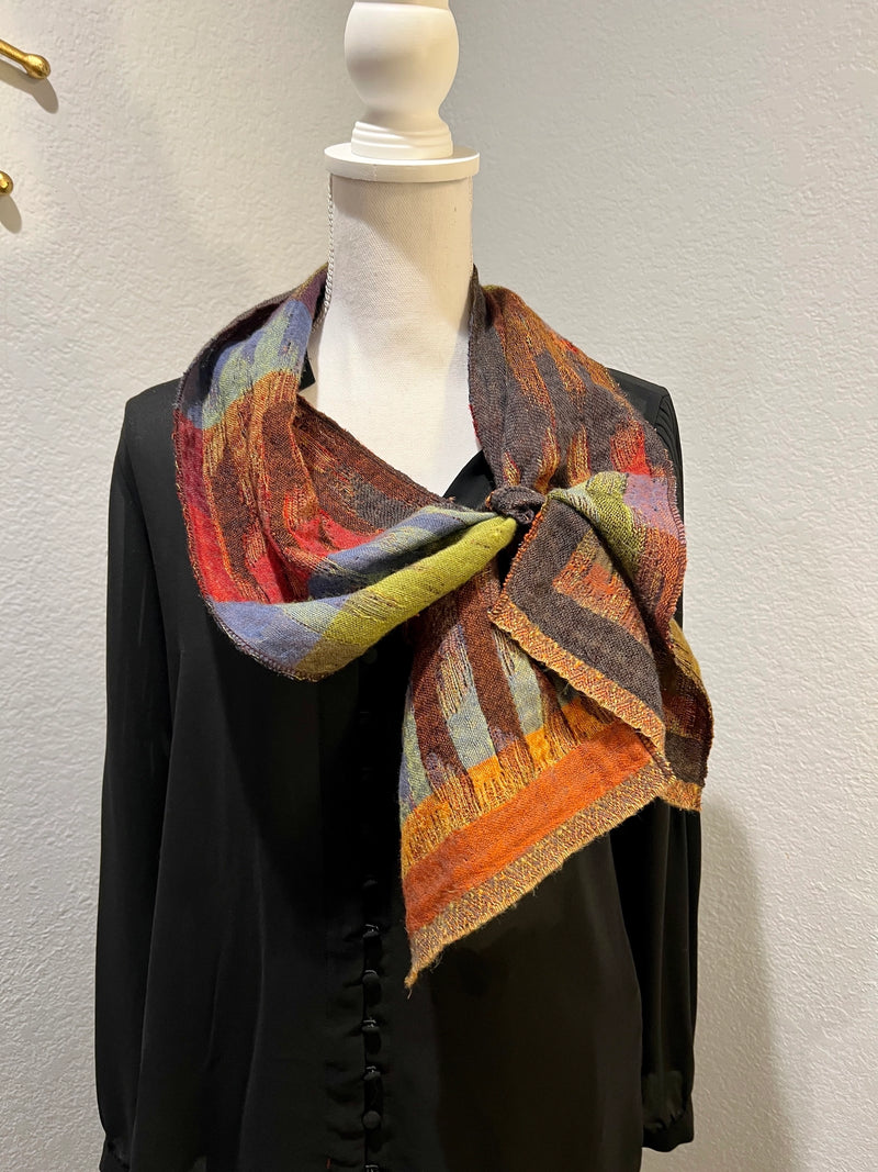 Moroccan Multi Merino Scarf