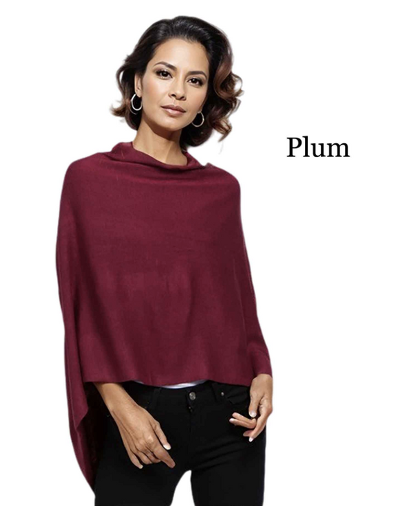 Plum Poncho