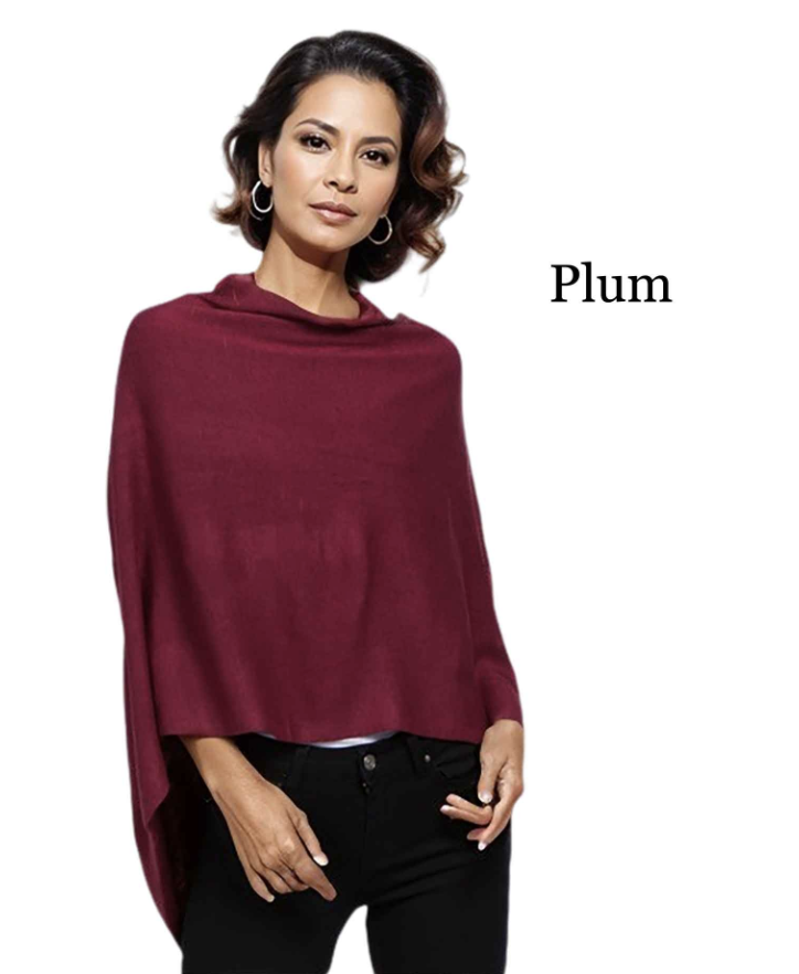 Plum Poncho