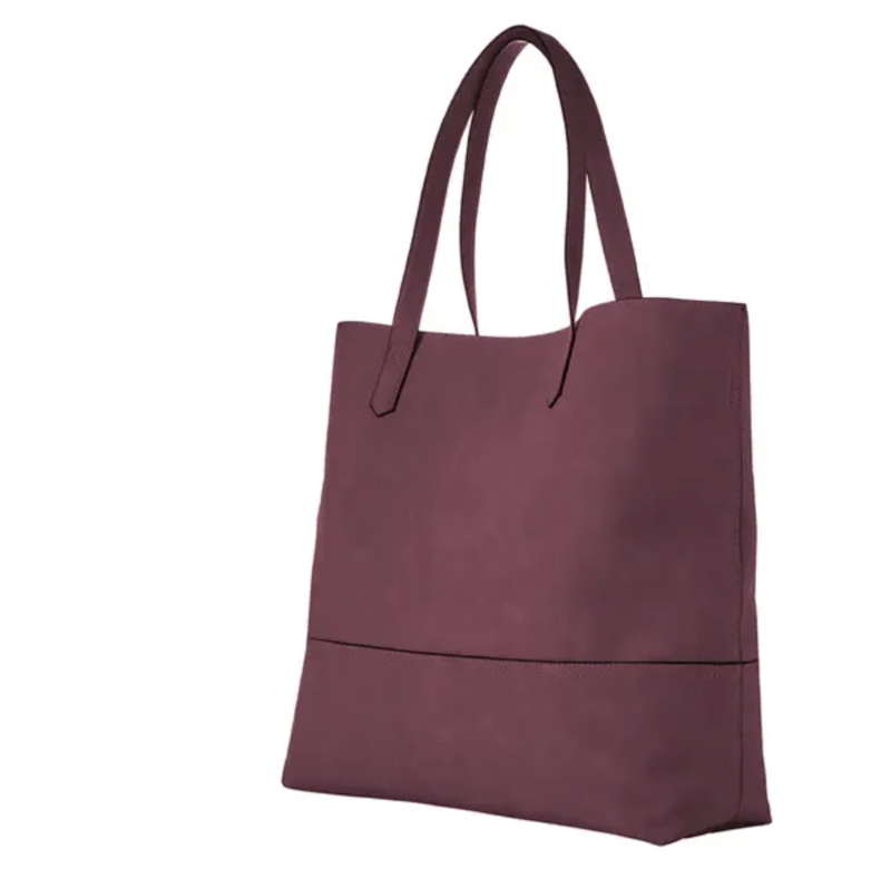 Merlot Suede Taylor Tote