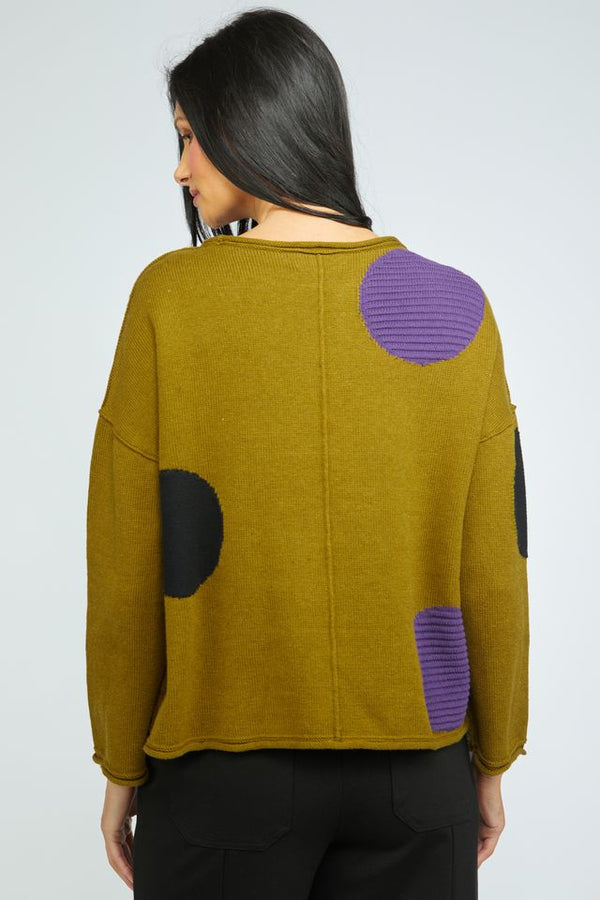 Moss Circle Sweater