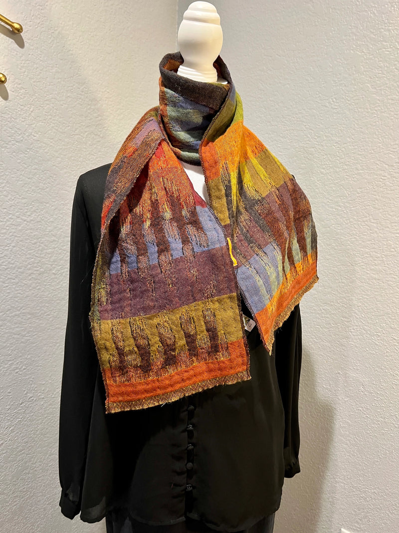 Moroccan Multi Merino Scarf