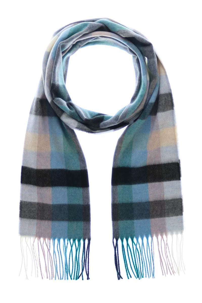 Blue Silver Gradient Cashmink Scarf