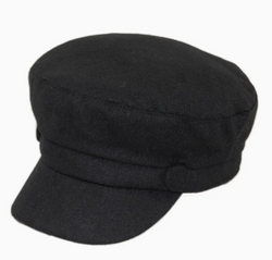 Black Winter Cap Hat