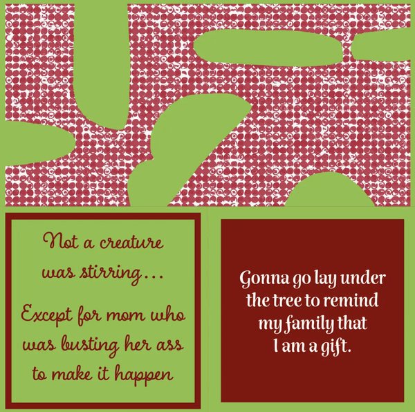 Xmas Gift Napkin