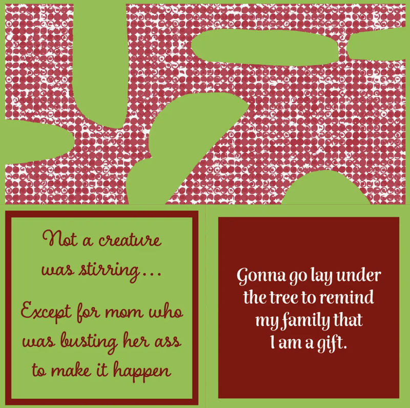 Xmas Gift Napkin