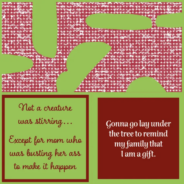 Xmas Gift Napkin
