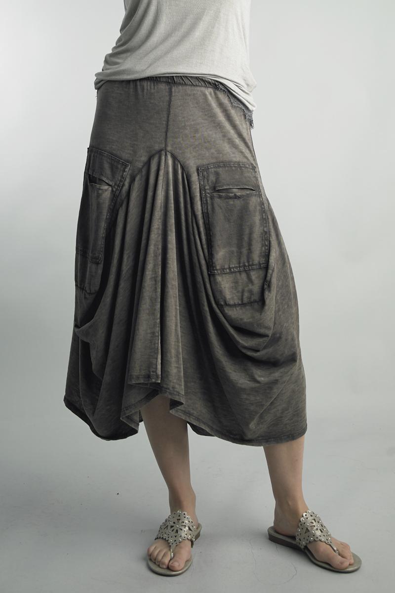 Earth Cotton Lantern Skirt