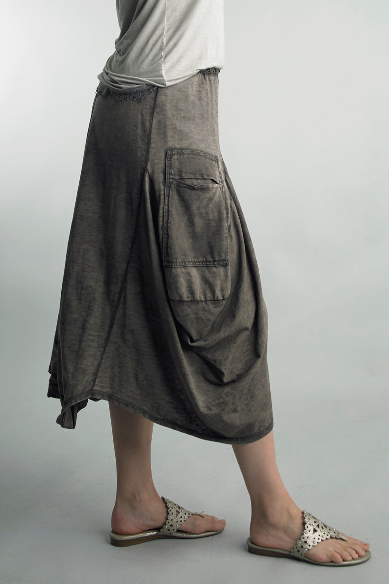 Earth Cotton Lantern Skirt
