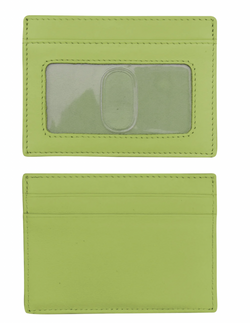 Pear Leather Credit Card Holder