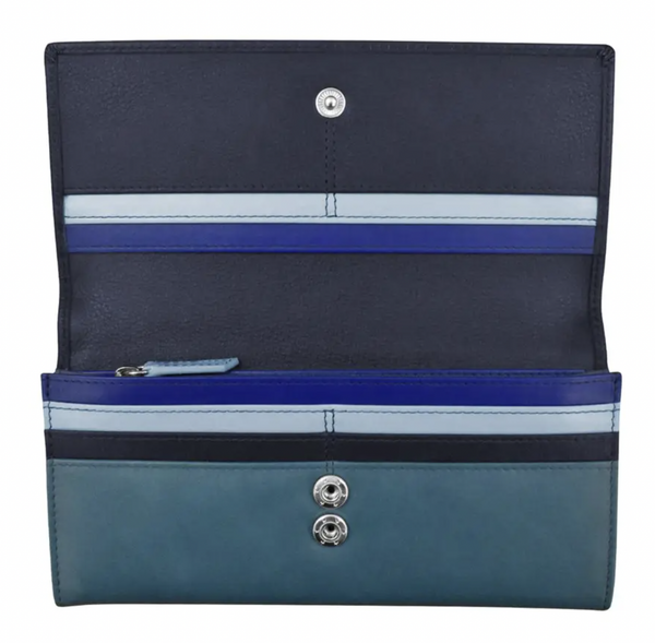 Denim Leather Wallet
