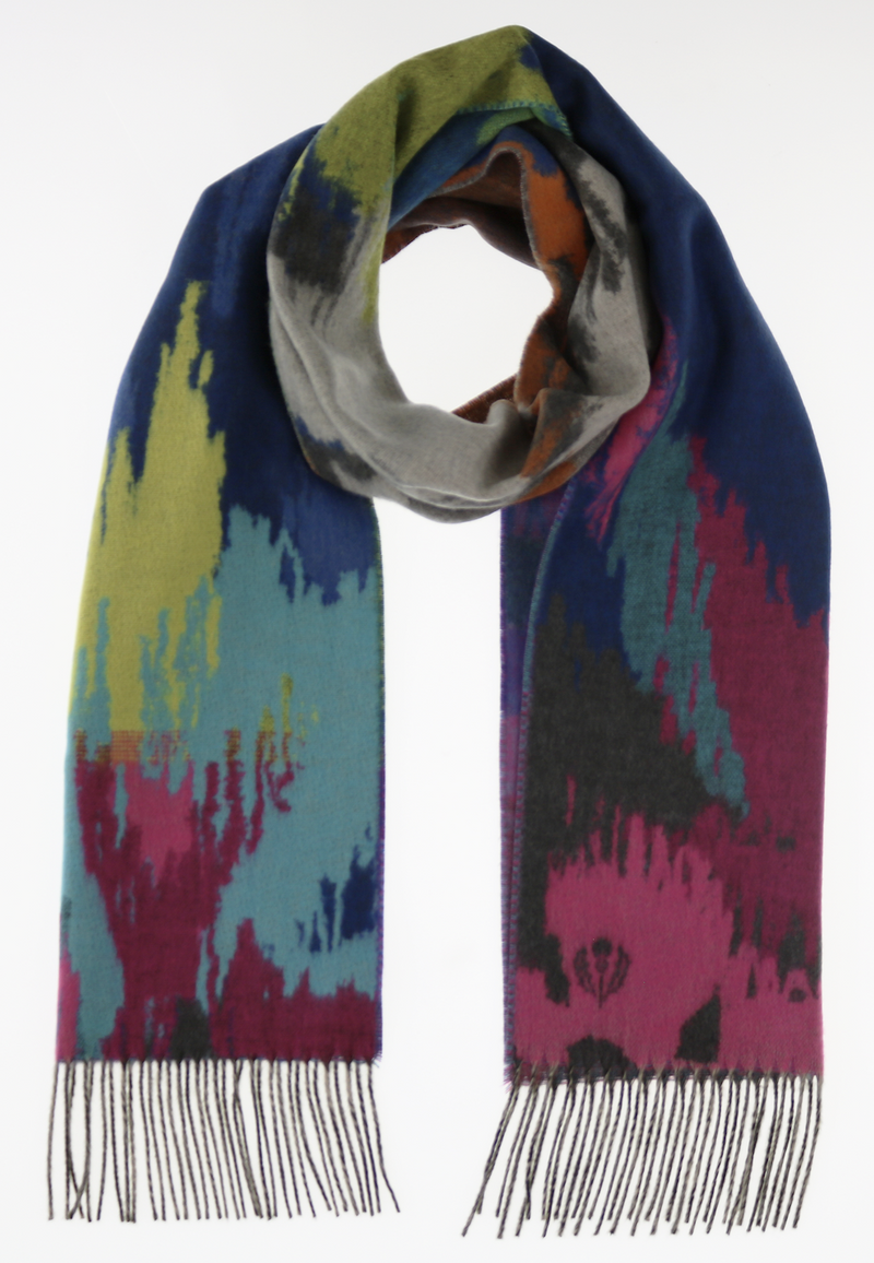 Industrial Abstract Cashmink Scarf