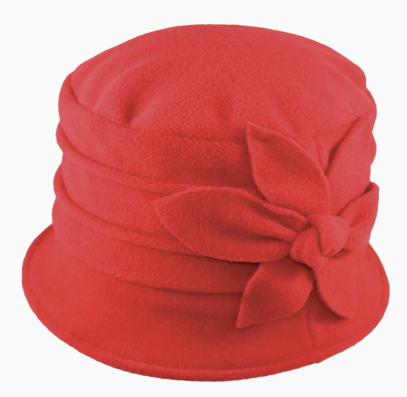 Red Polar Fleece Hat