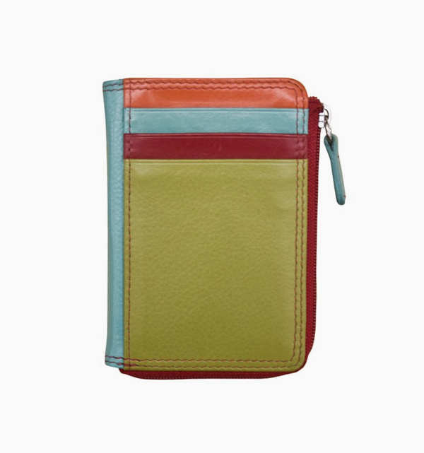 Citrus Leather Credit Card Holder