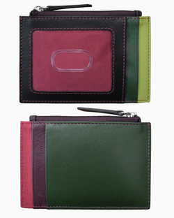 Forest Multi Leather Credit Card Holder