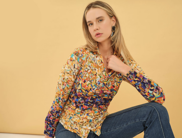 Squares Ruch Button Top