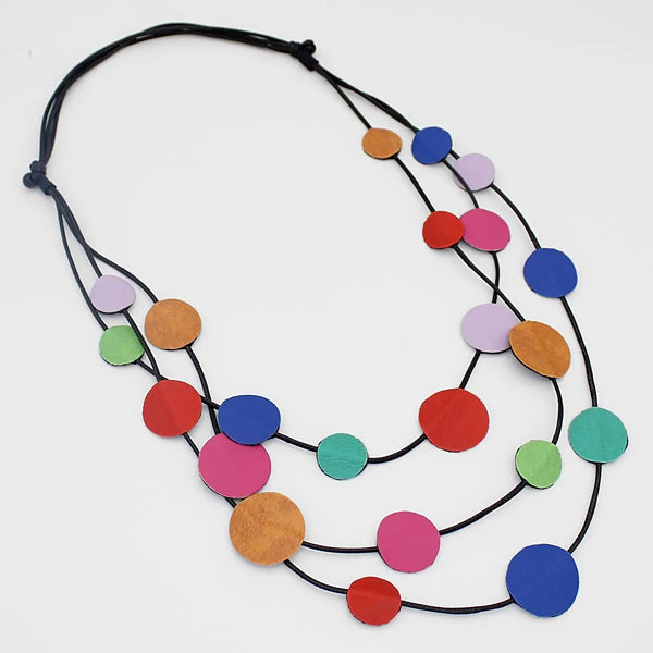 Paris Leather Necklace