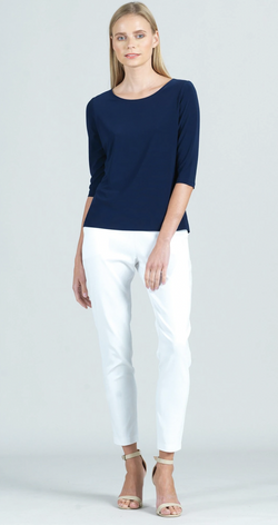 Simple Navy Top