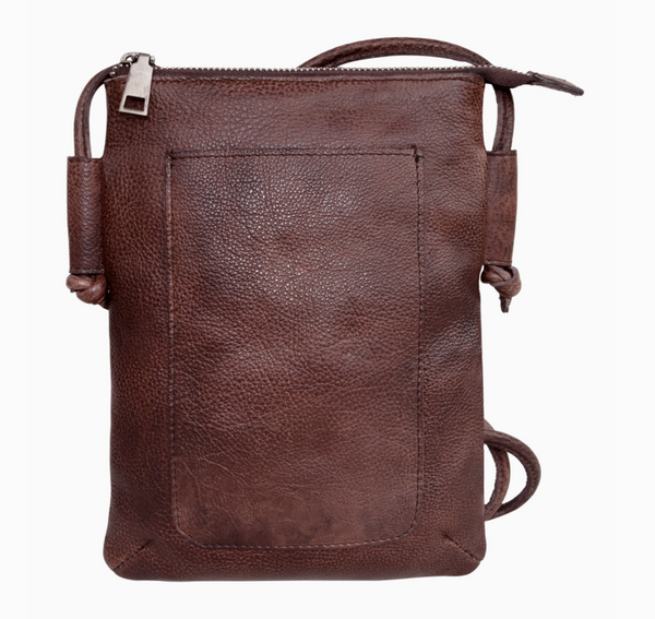 Brown Miller Leather Crossbody
