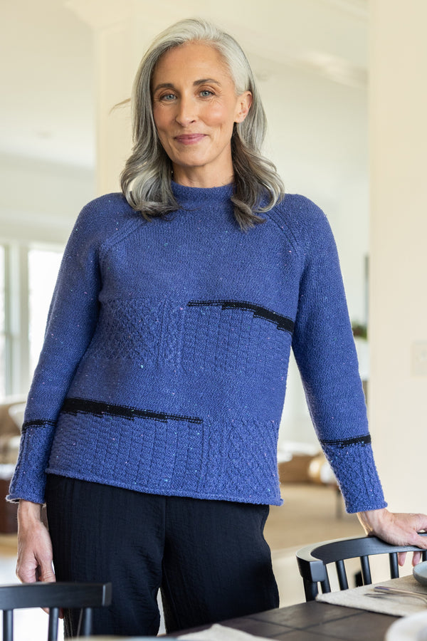 Midnight Alpine Sweater