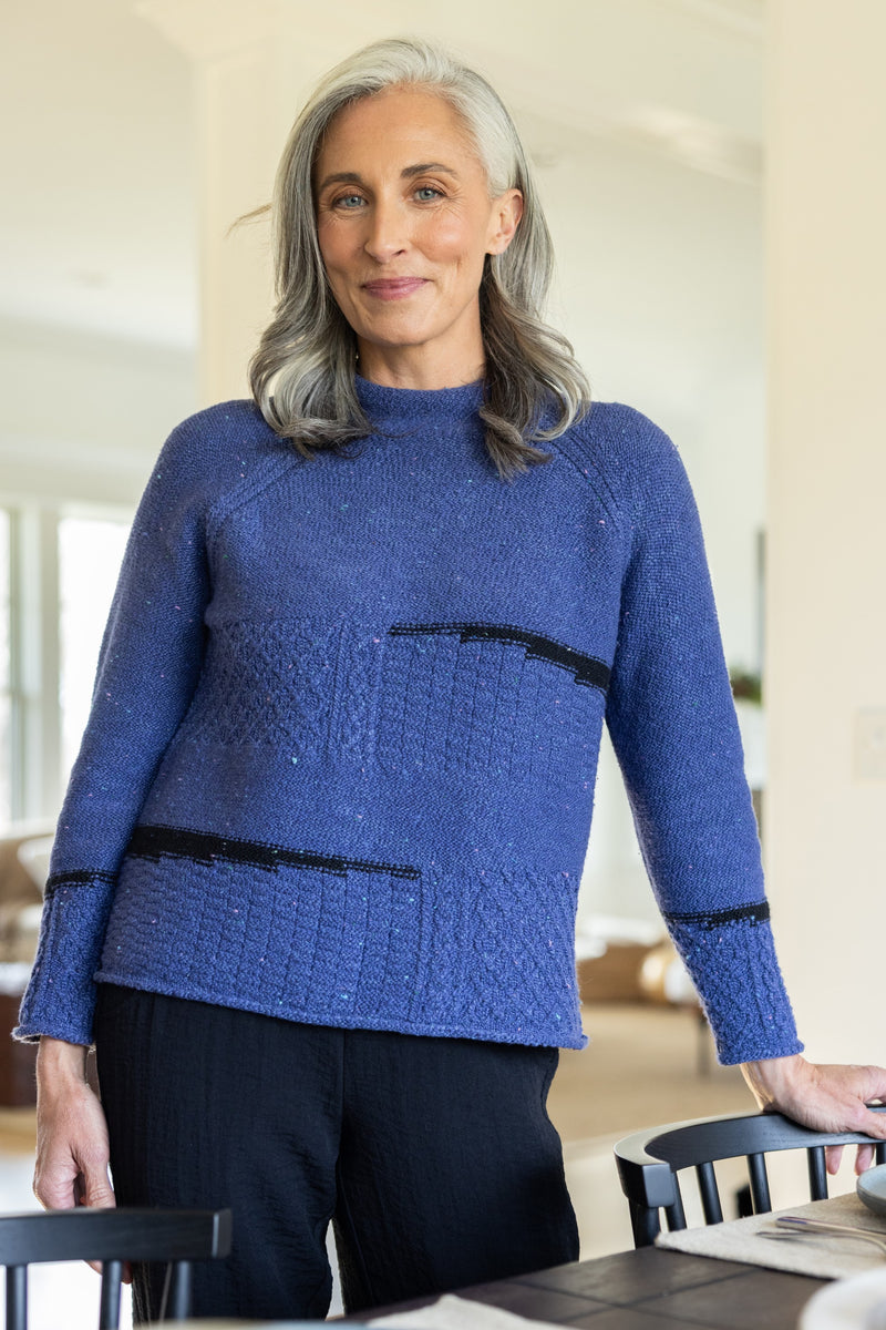Midnight Alpine Sweater