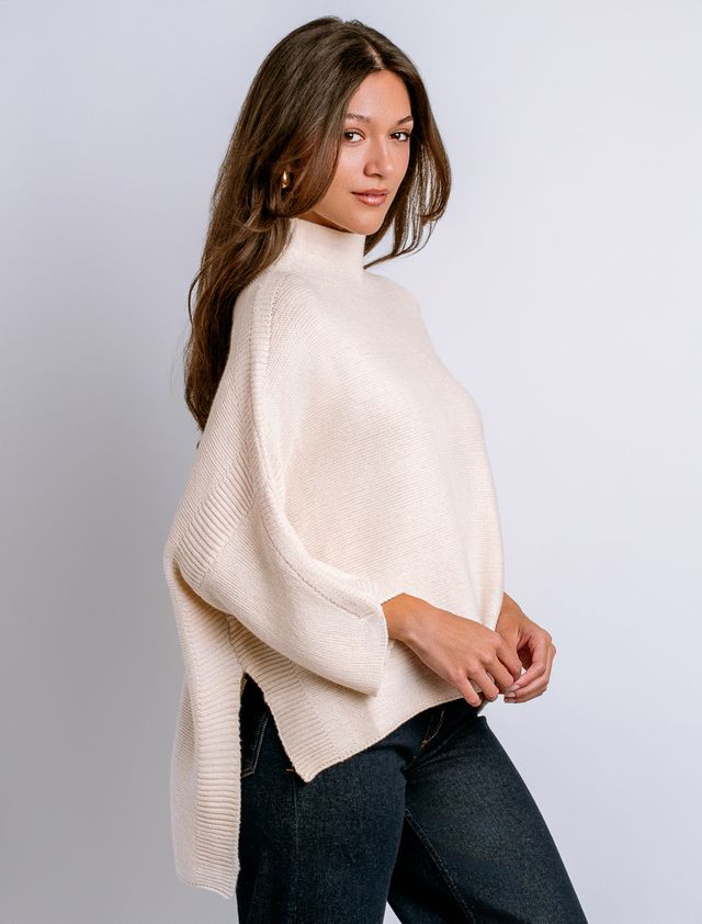 Ecru Boho Sweater
