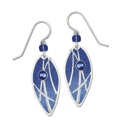 Blue Teardrop Earring