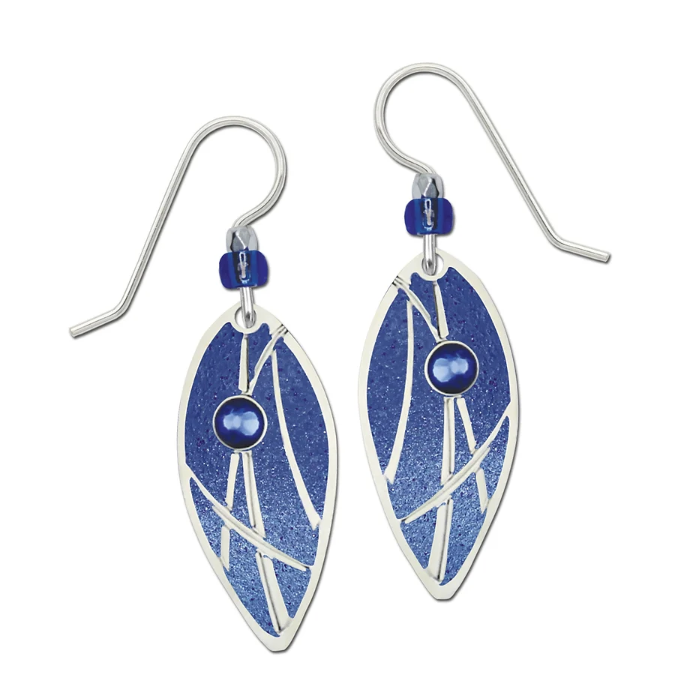 Blue Teardrop Earring