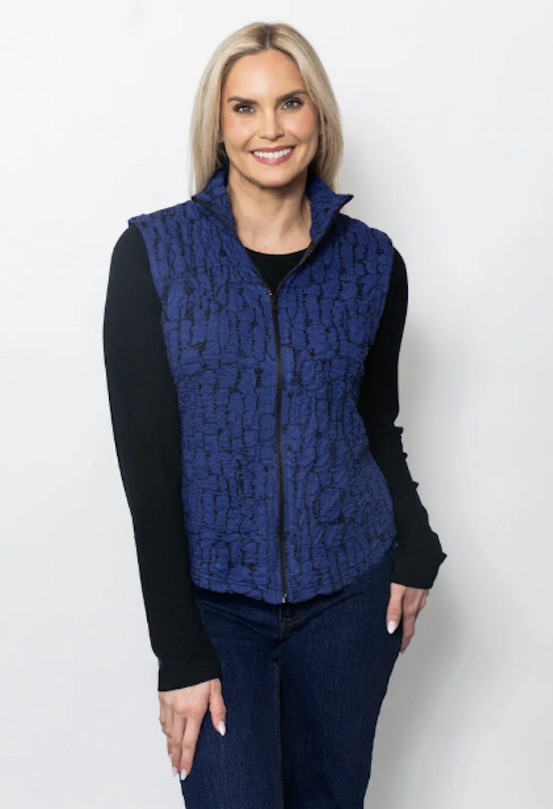 Twilight Blister Zip Vest