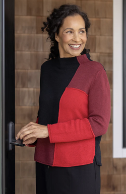 Ruby Color Block Sweater