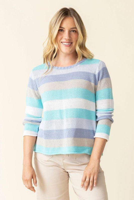 Summer Stripes Sweater